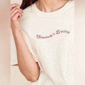 MATE the label cropped graphic tshirt